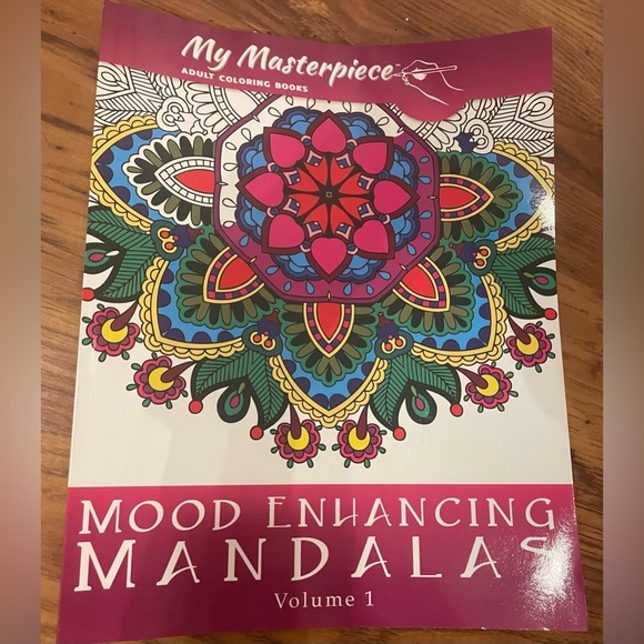 coloring book Other - My Masterpiece Mood Enhancing Mandalas Coloring Book